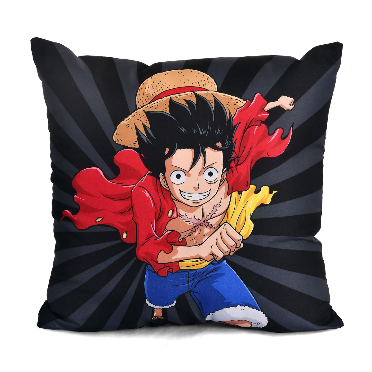 Produktbild One Piece - Ruffy och Dödskalle Kudde