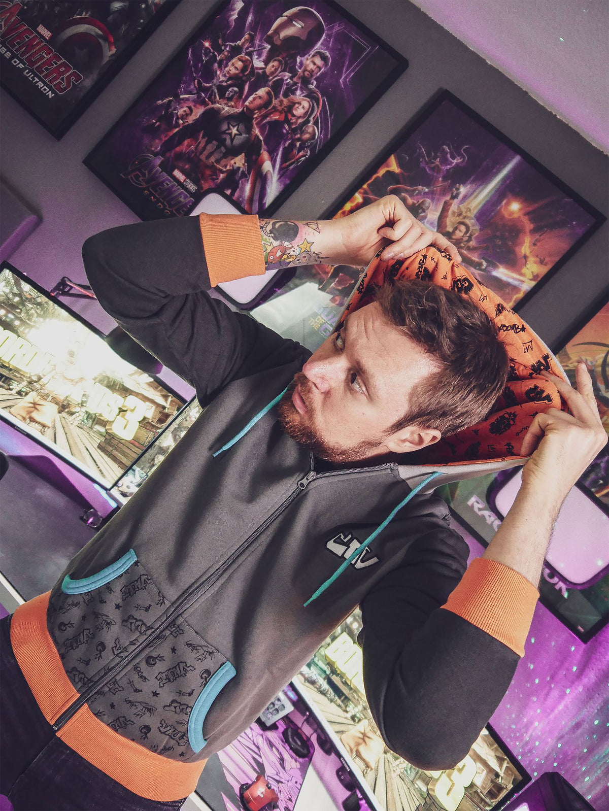 Produktbild Borderlands 3 - Vault Style Huvtröja