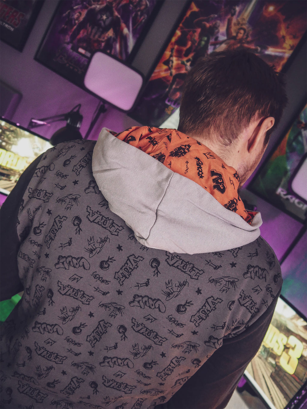 Produktbild Borderlands 3 - Vault Style Huvtröja