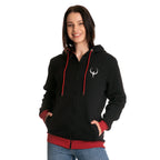 Produktbild Quake - Hoodie med logotyp