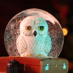 Produktbild Harry Potter - Hedwig snökula med glitter