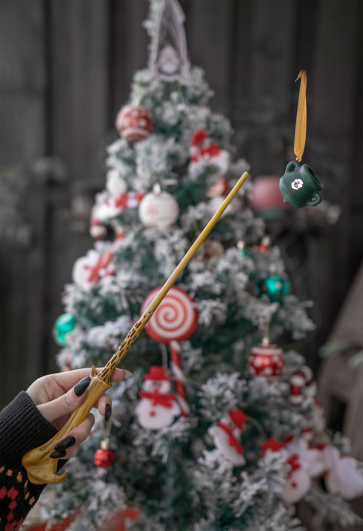 Produktbild Harry Potter - Slytherin Kittel Julgransdekoration