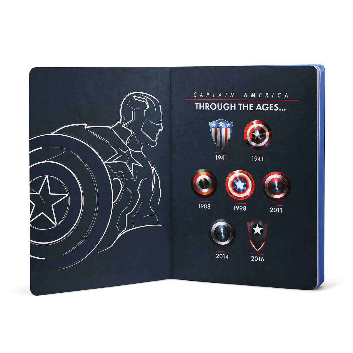 Product image Captain America - Shield Logo Notebook A5