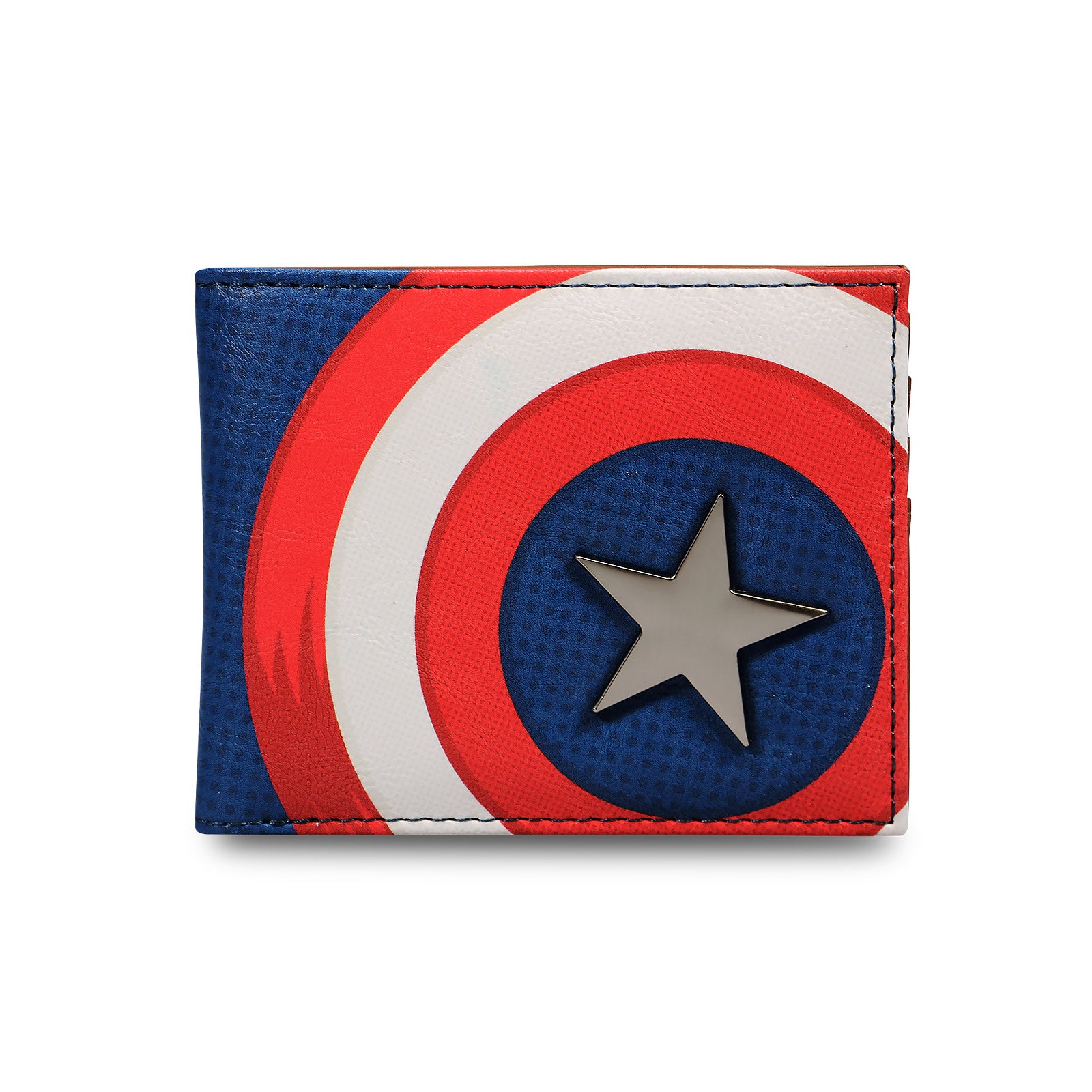 Produktbild Captain America - Plånbok med sköldlogotyp