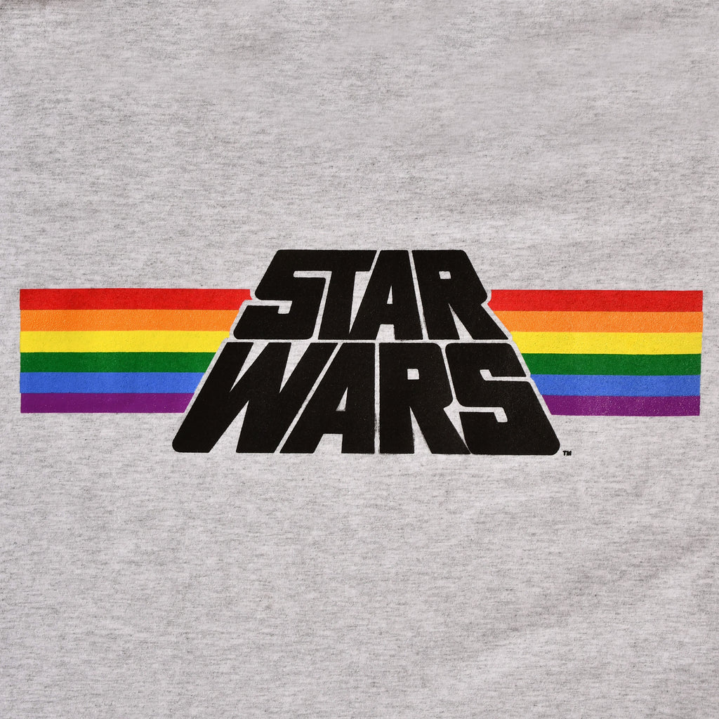 Produktbild Star Wars - Classic Rainbow Logo Pride T-shirt grå
