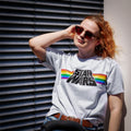 Produktbild Star Wars - Classic Rainbow Logo Pride T-shirt grå