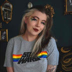 Produktbild Star Wars - Classic Rainbow Logo Pride T-shirt grå
