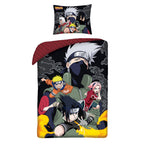Produktbild Naruto - Vändbar Team 7-sängkläder