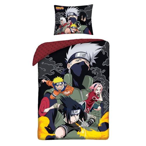 Produktbild Naruto - Vändbar Team 7-sängkläder