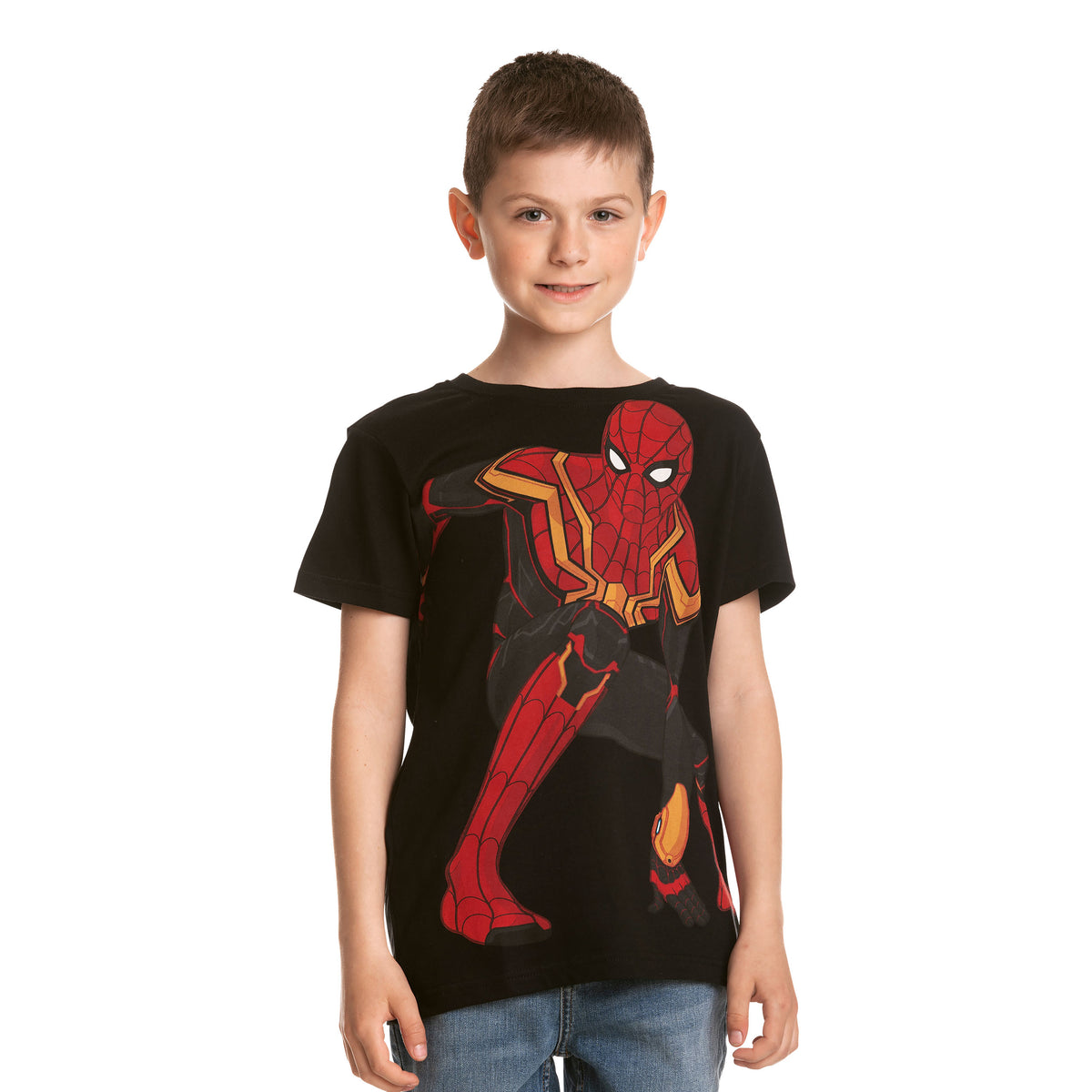 Produktbild Spider-Man - Spidey Pose T-shirt Barn svart