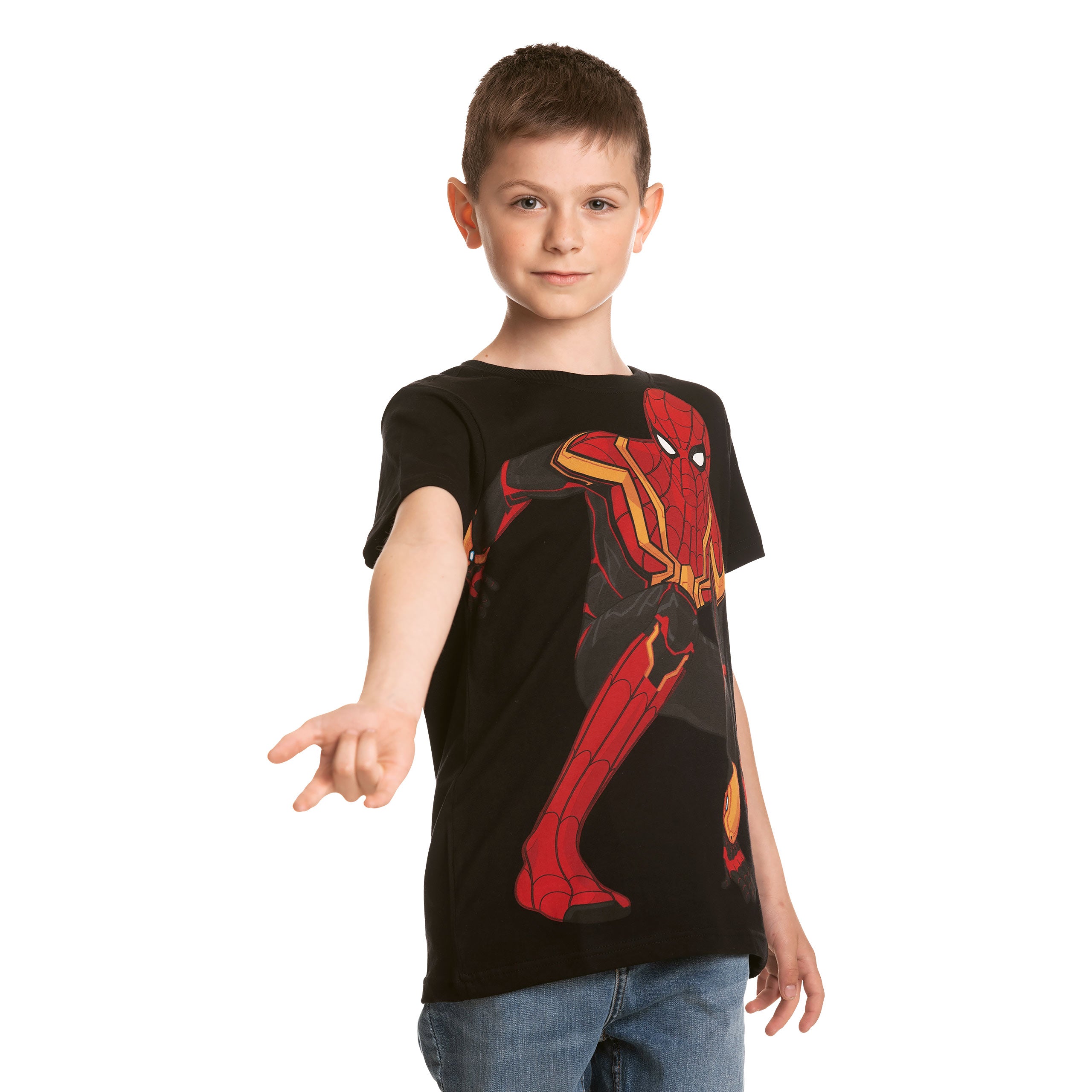 Produktbild Spider-Man - Spidey Pose T-shirt Barn svart