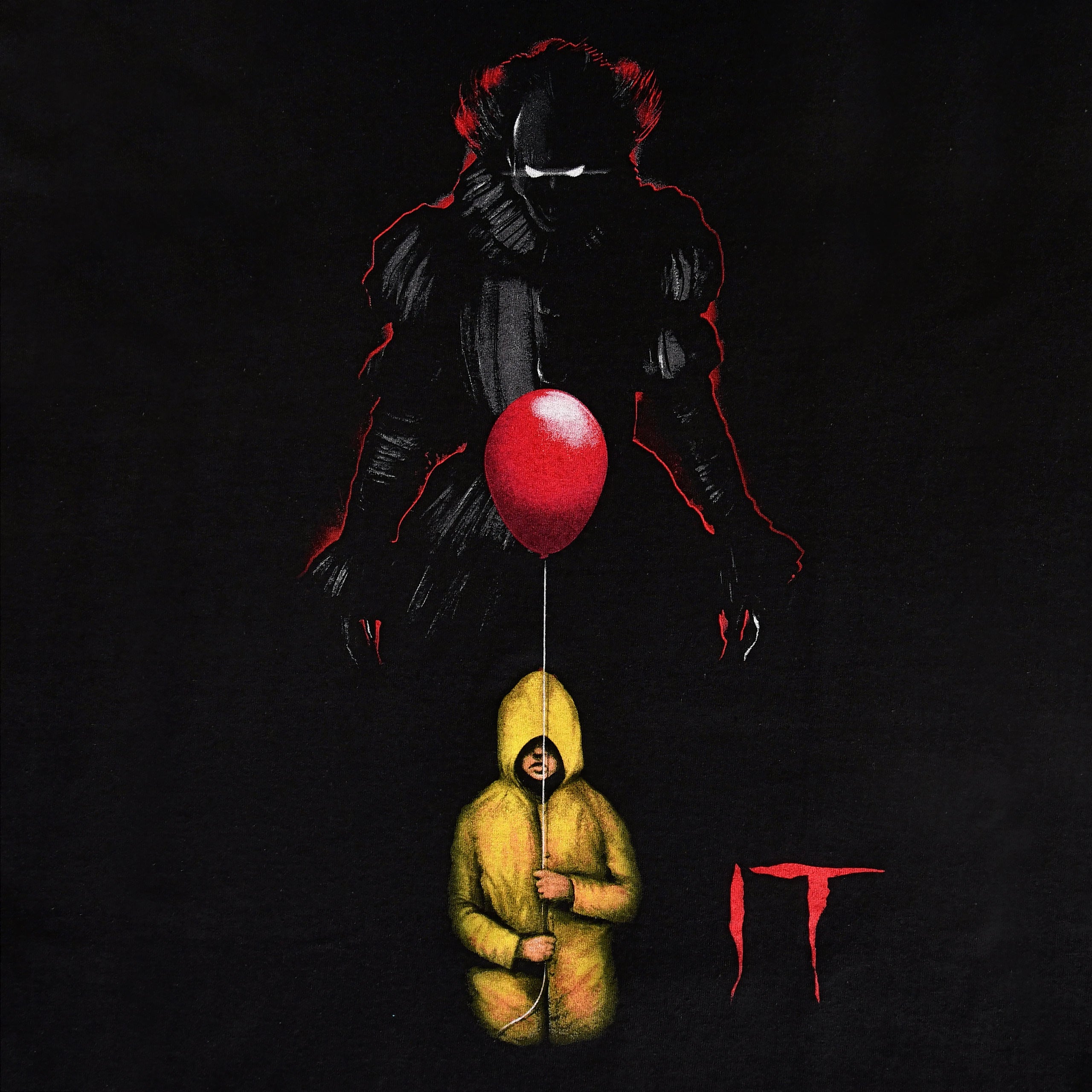 Produktbild Stephen Kings DET - Pennywise Shadow T-shirt svart