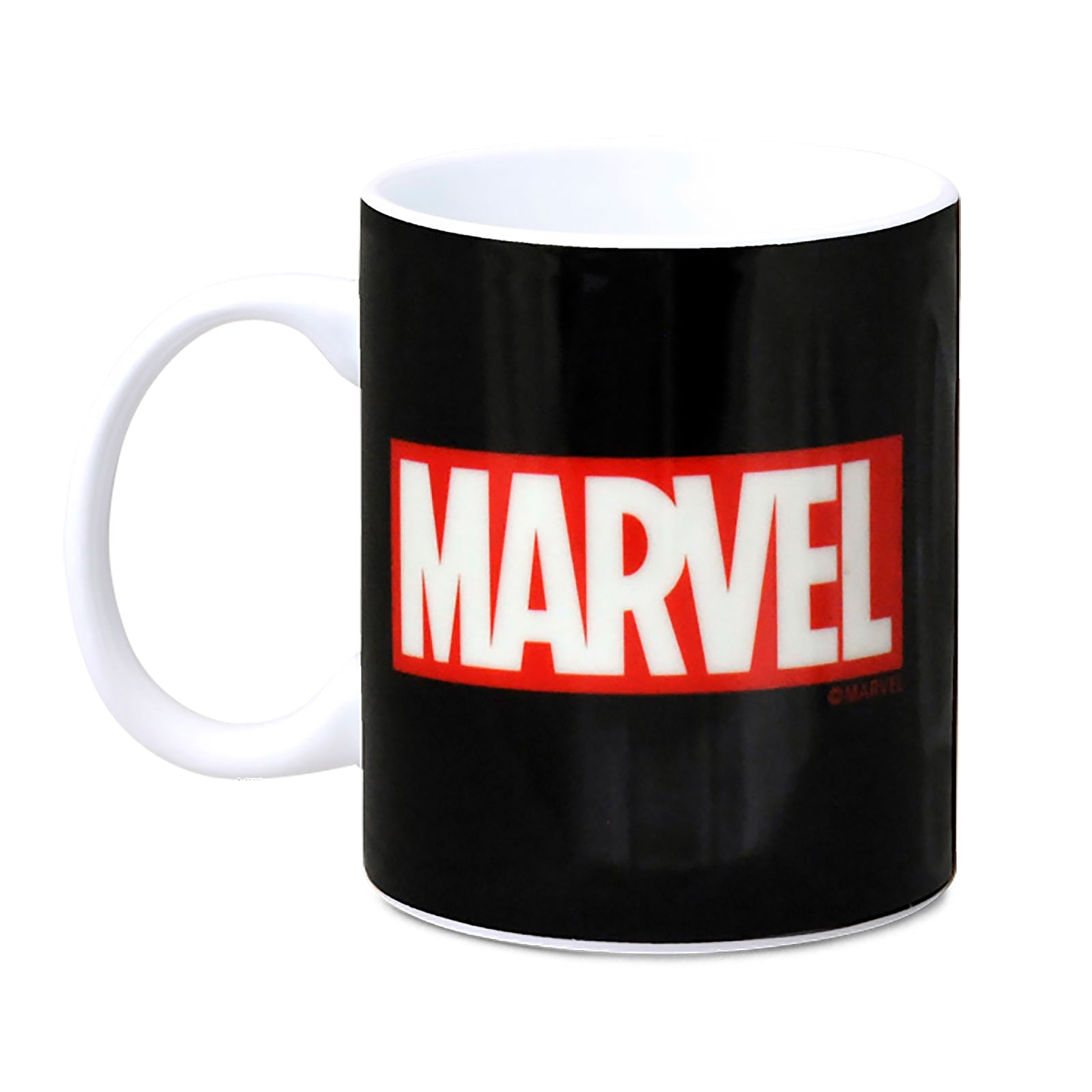 Produktbild Marvel - Svart mugg med logotyp