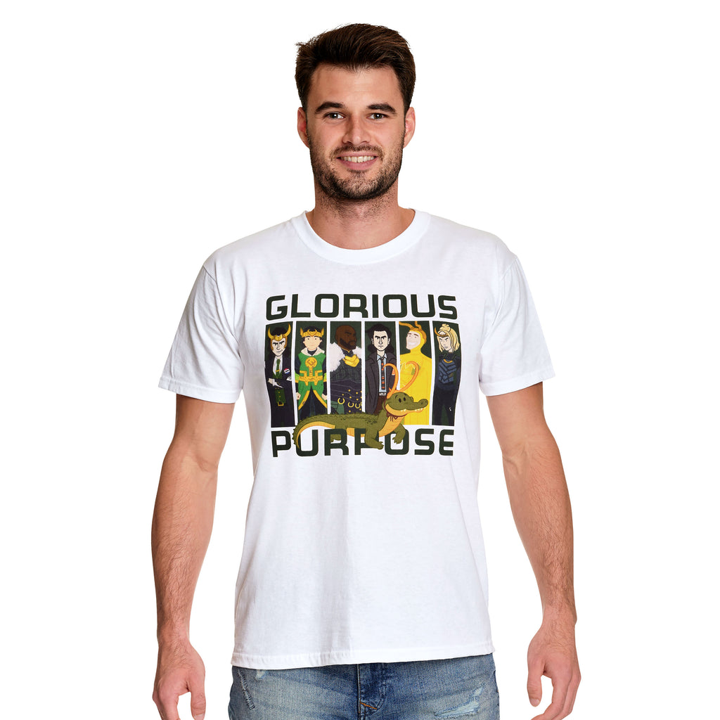 Produktbild Loki - Glorious Purpose T-shirt vit