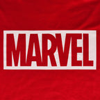 Produktbild Marvel - Logotyp T-shirt i ekologisk bomull röd