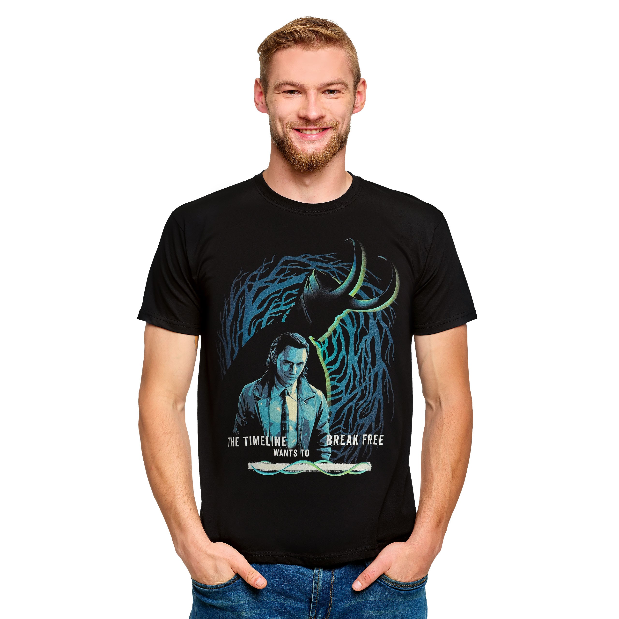 Produktbild Loki - Break Free T-shirt svart