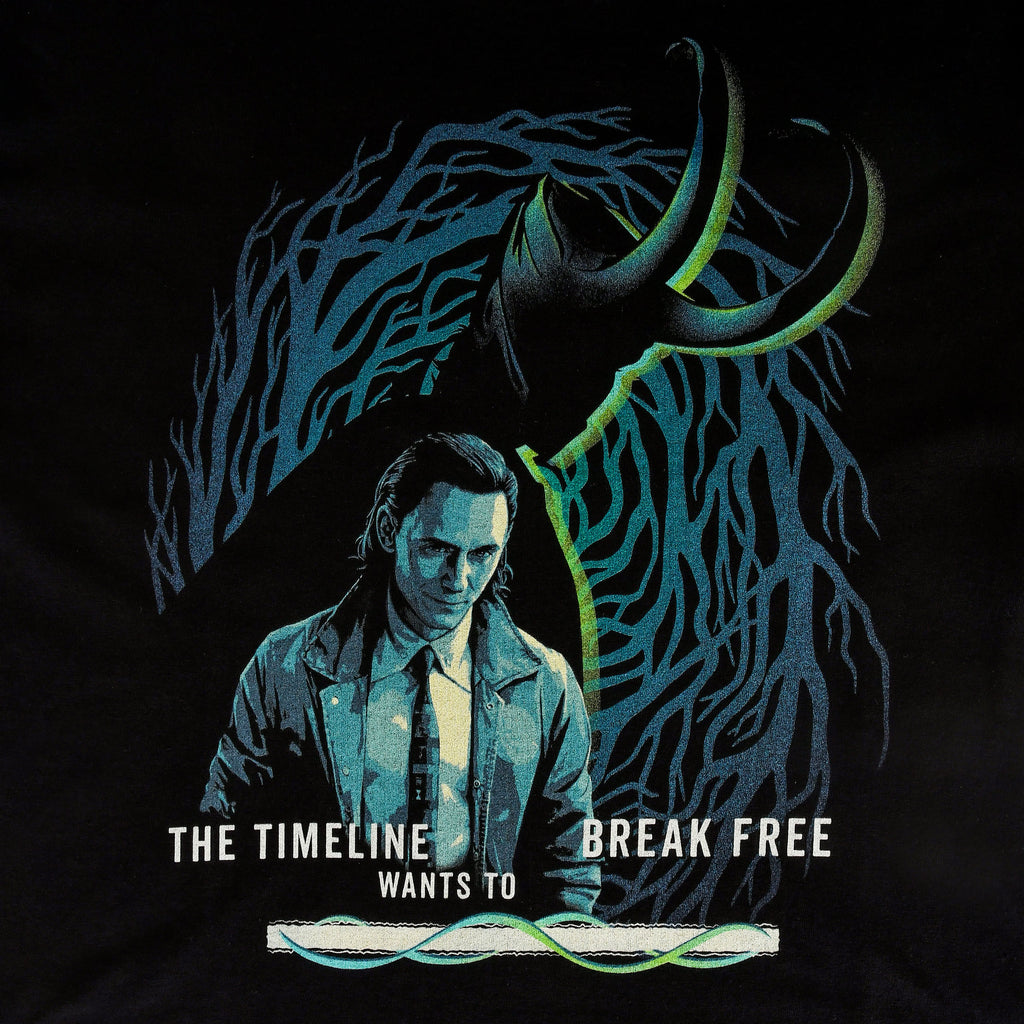 Produktbild Loki - Break Free T-shirt svart
