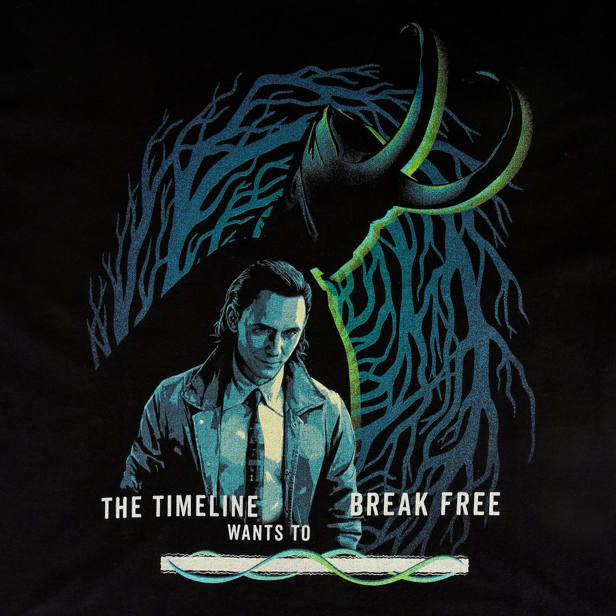 Produktbild Loki - Break Free T-shirt svart