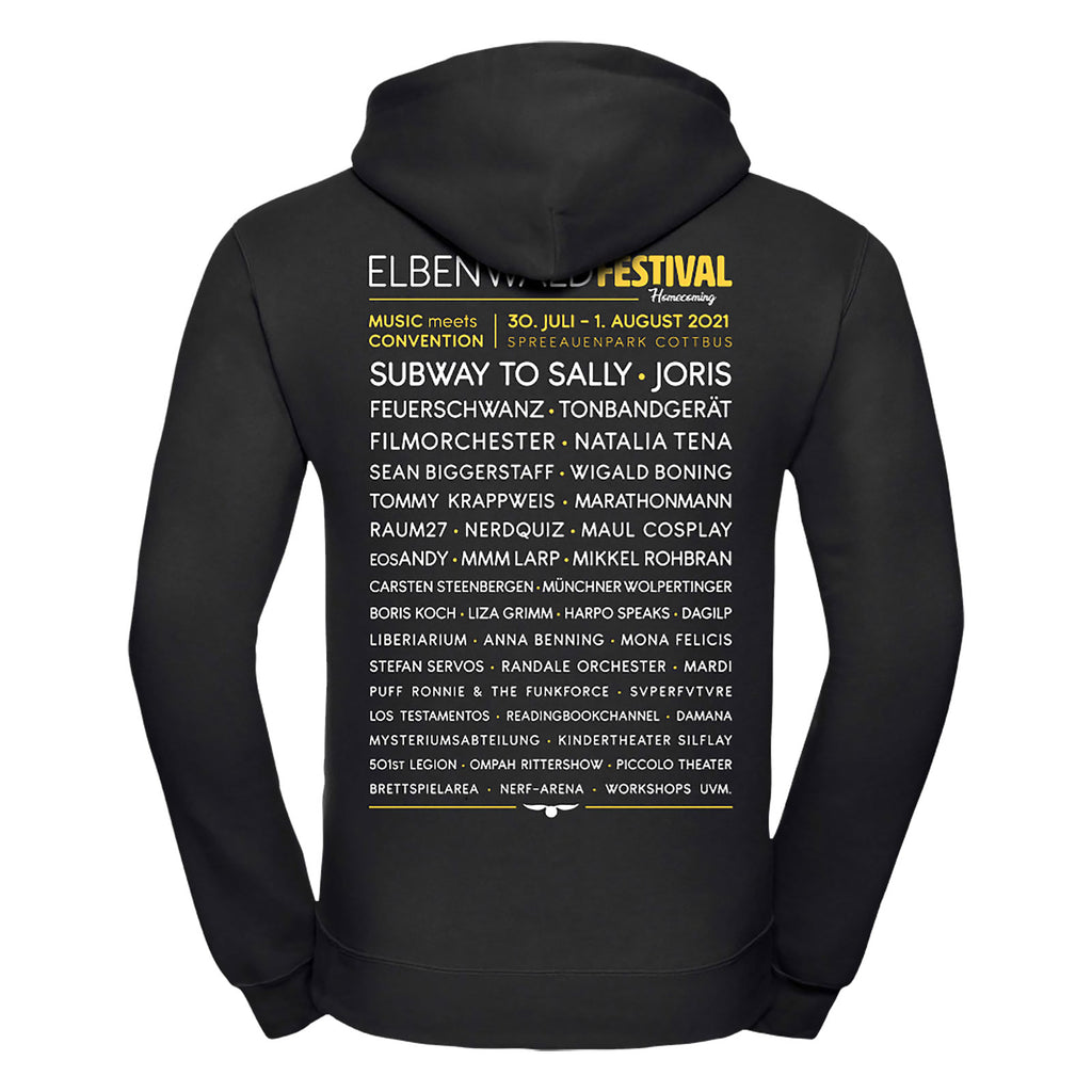 Produktbild Elbenwald Festival Homecoming Hoodie svart
