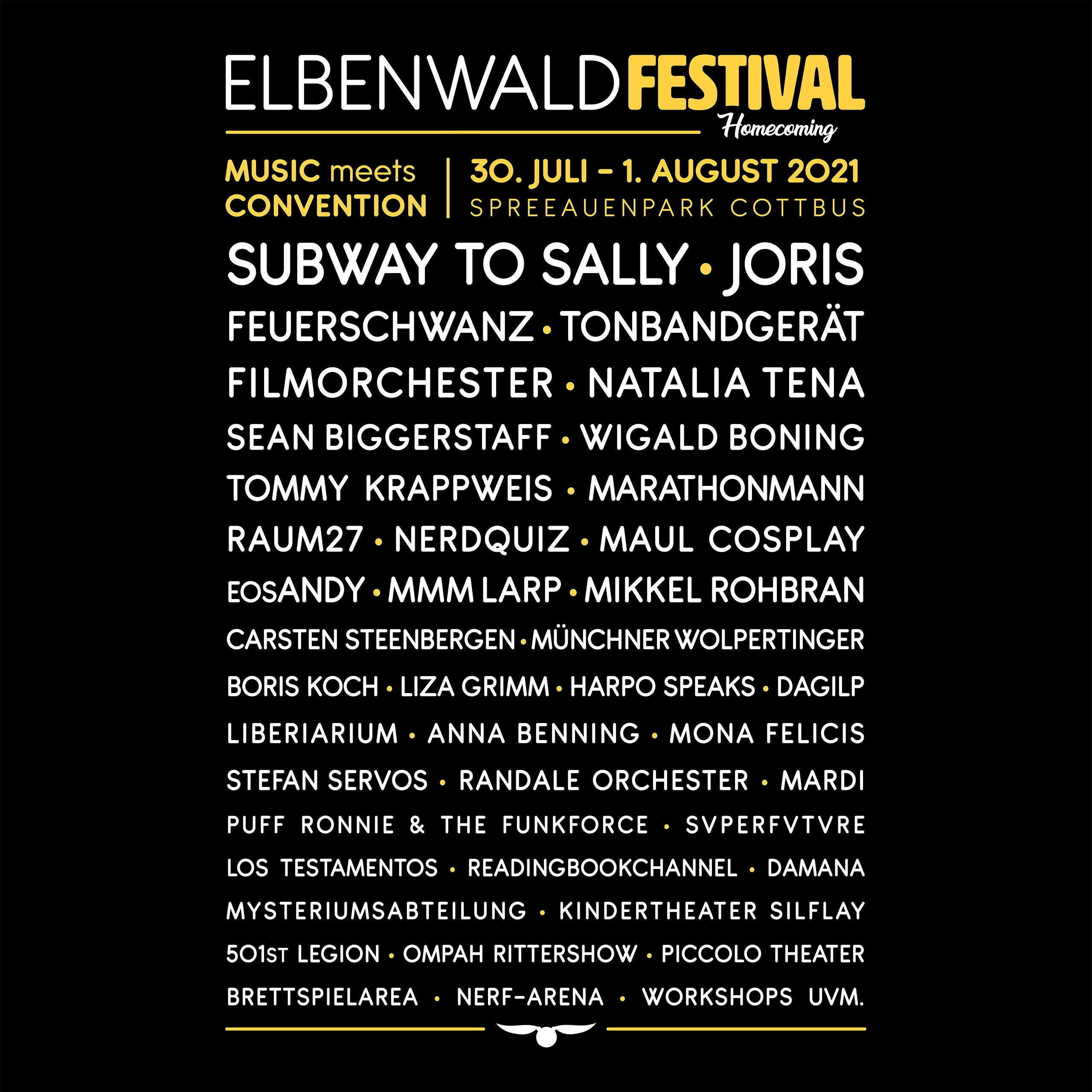 Produktbild Elbenwald Festival Homecoming Hoodie svart