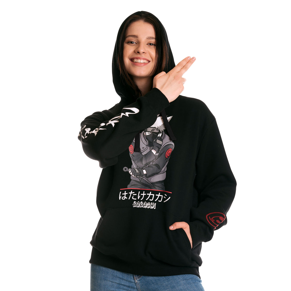 Produktbild Naruto - Kakashi Sensei Huvtröja svart