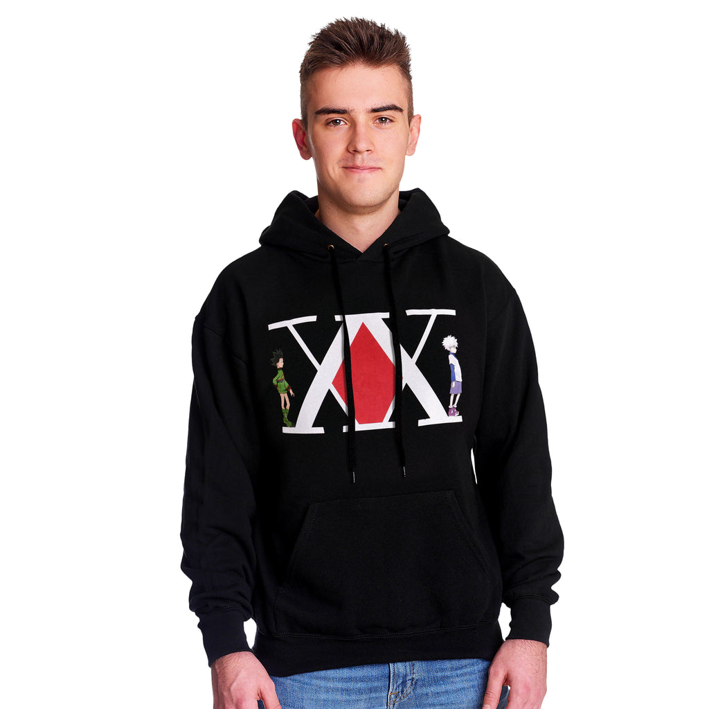Produktbild Hunter x Hunter - Gon x Killua svart hoodie