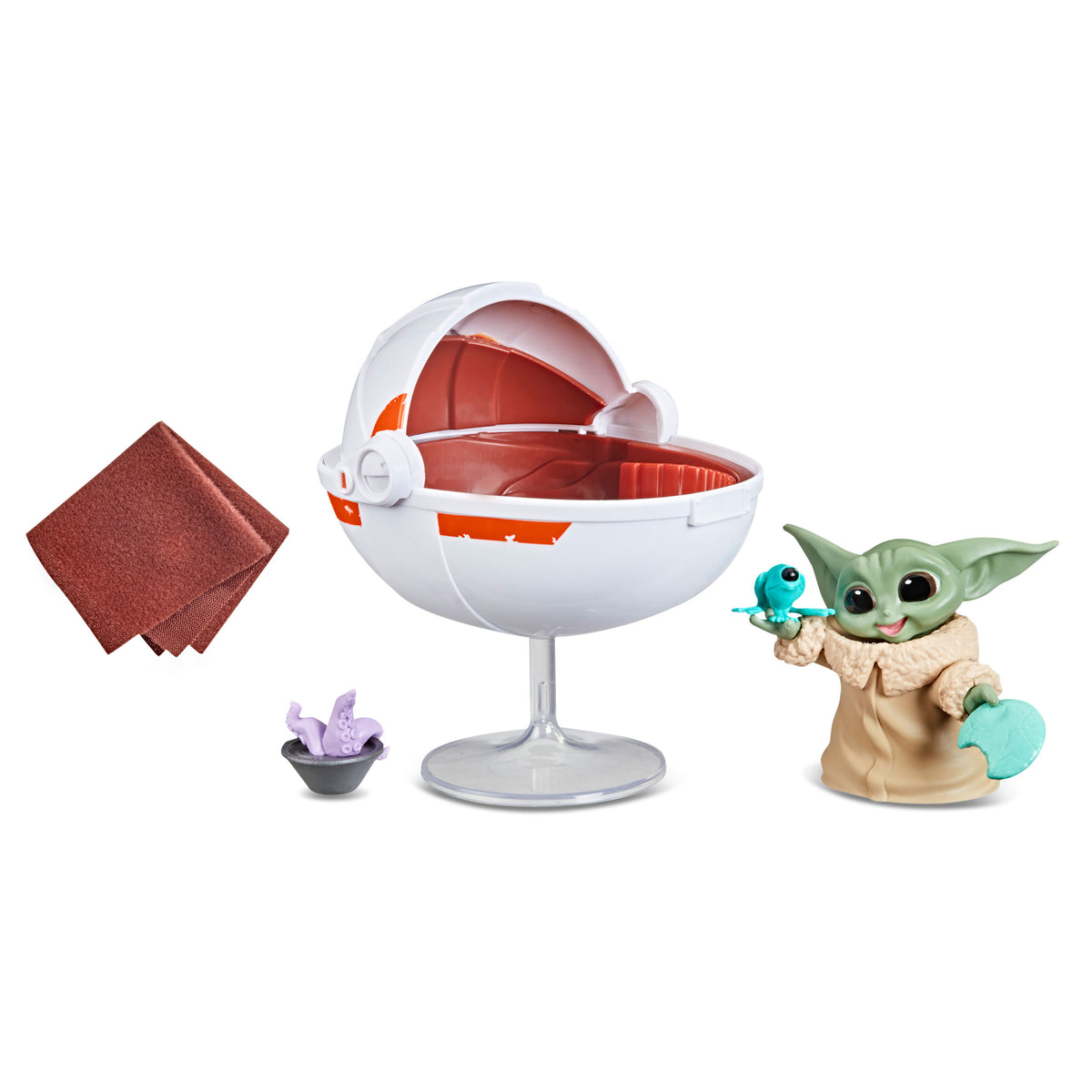 Produktbild Grogu med vagga - figur Star Wars The Mandalorian