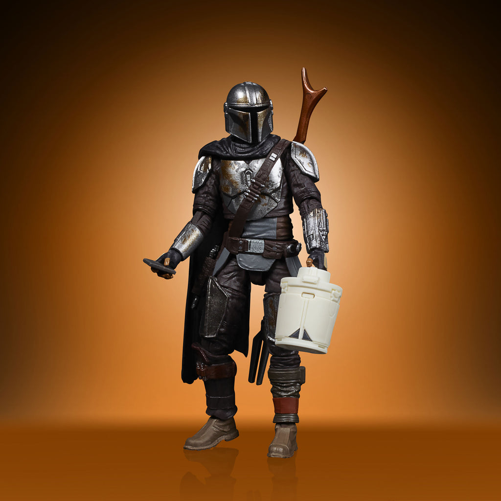 Produktbild Din Djarin med Grogu actionfigur 10 cm - Star Wars The Mandalorian
