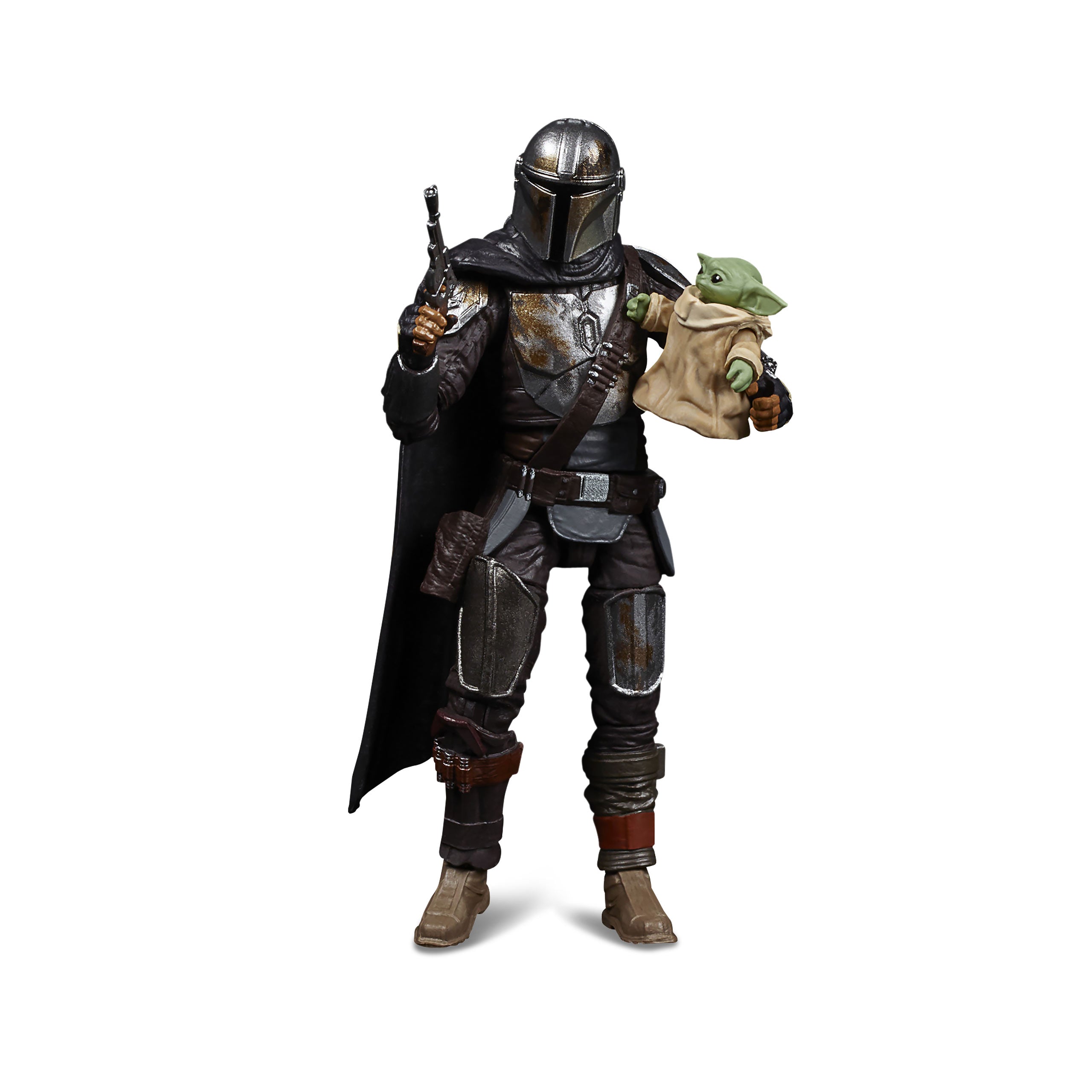 Produktbild Din Djarin med Grogu actionfigur 10 cm - Star Wars The Mandalorian