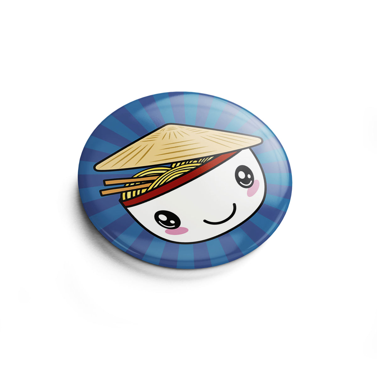 Produktbild Kawaii Ramen-knapp för animefans