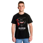 Produktbild Tokyo Ghoul - Svart T-shirt med blodfylld mask