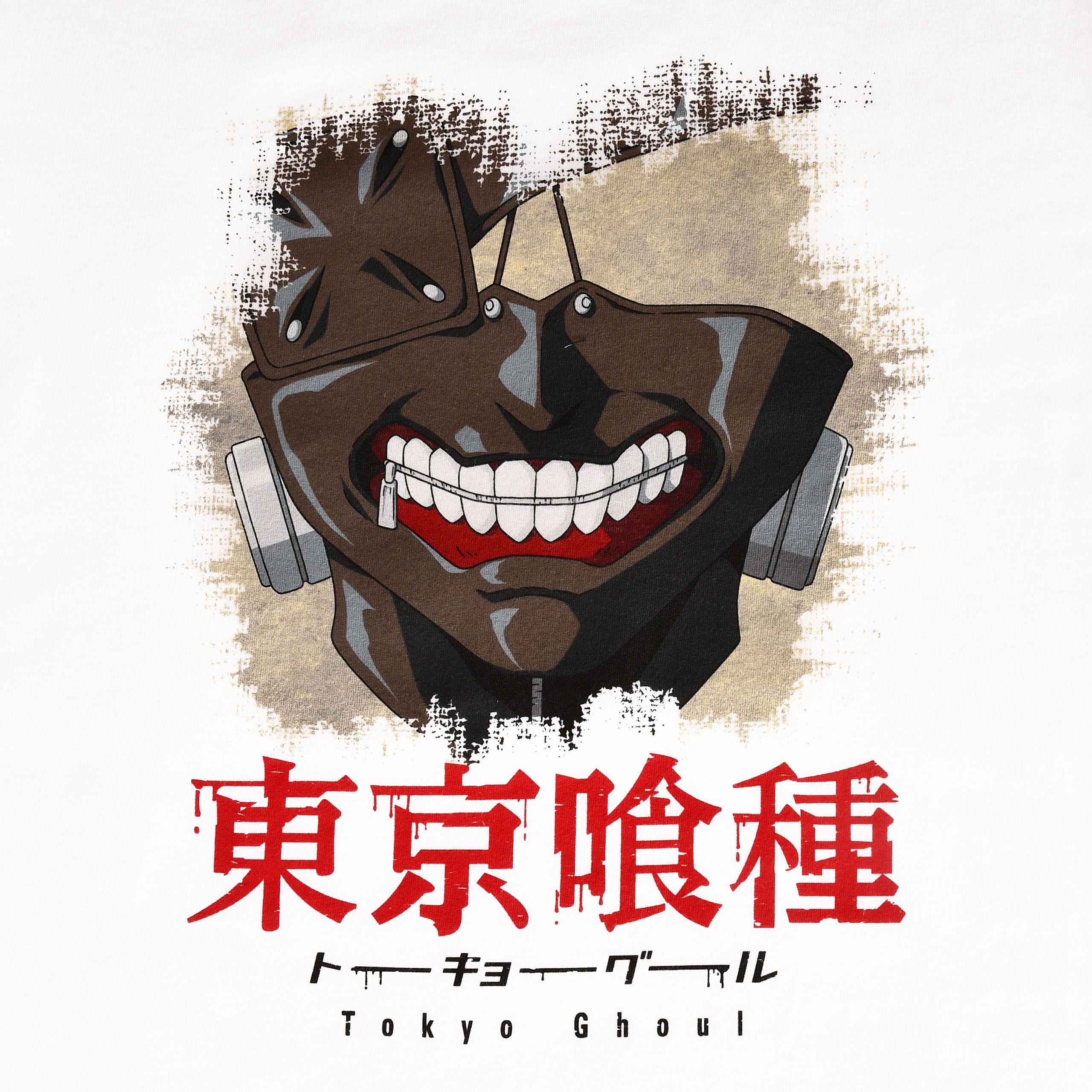 Produktbild Tokyo Ghoul - Scraped Mask T-Shirt vit