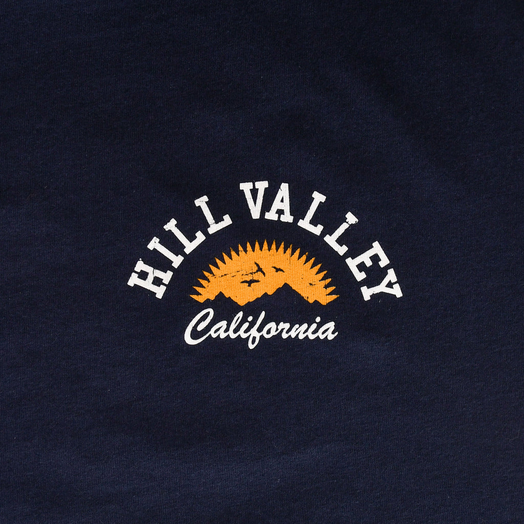 Produktbild Tillbaka till framtiden - Hill Valley T-shirt blå