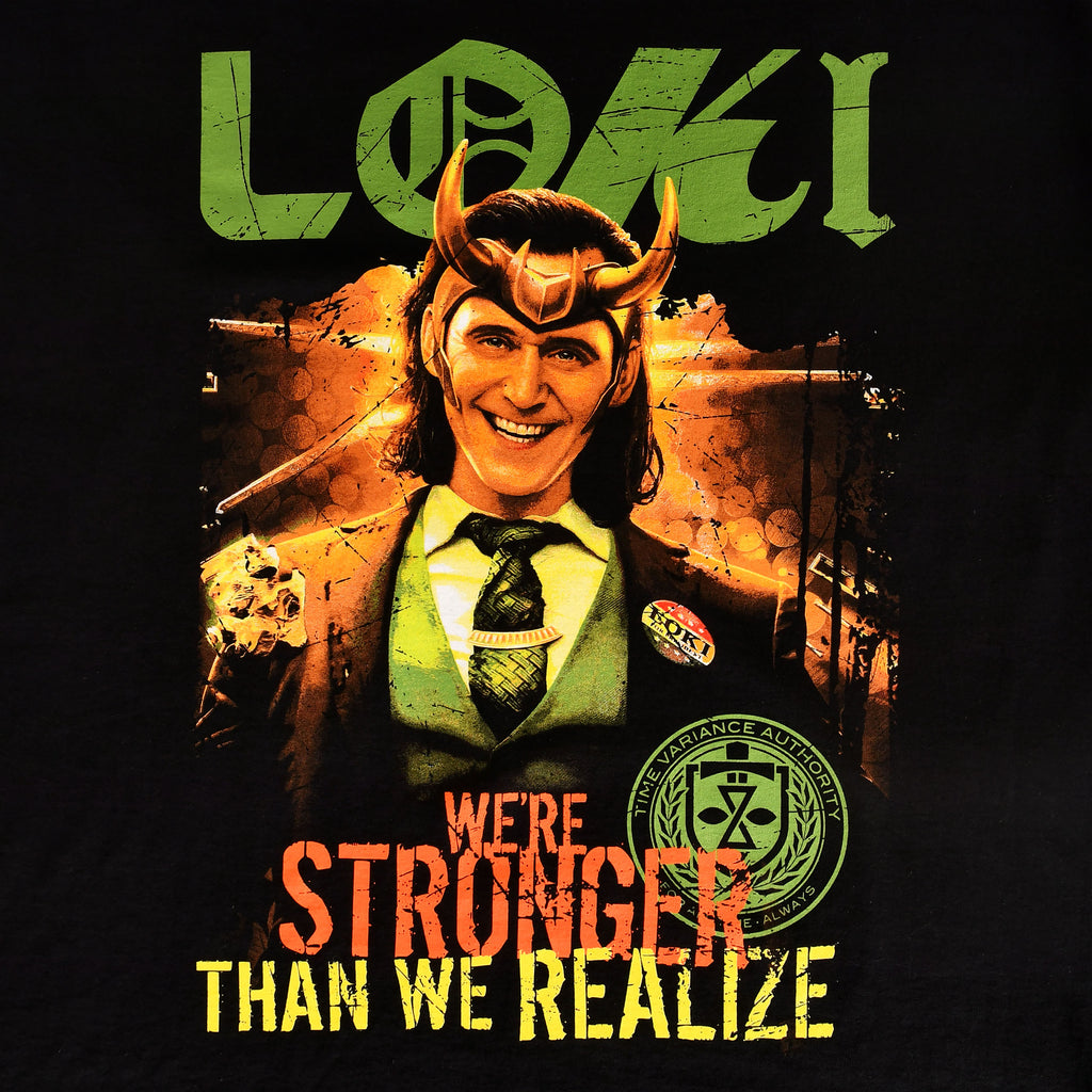 Produktbild Loki - We're Stronger Than We Realize T-shirt svart