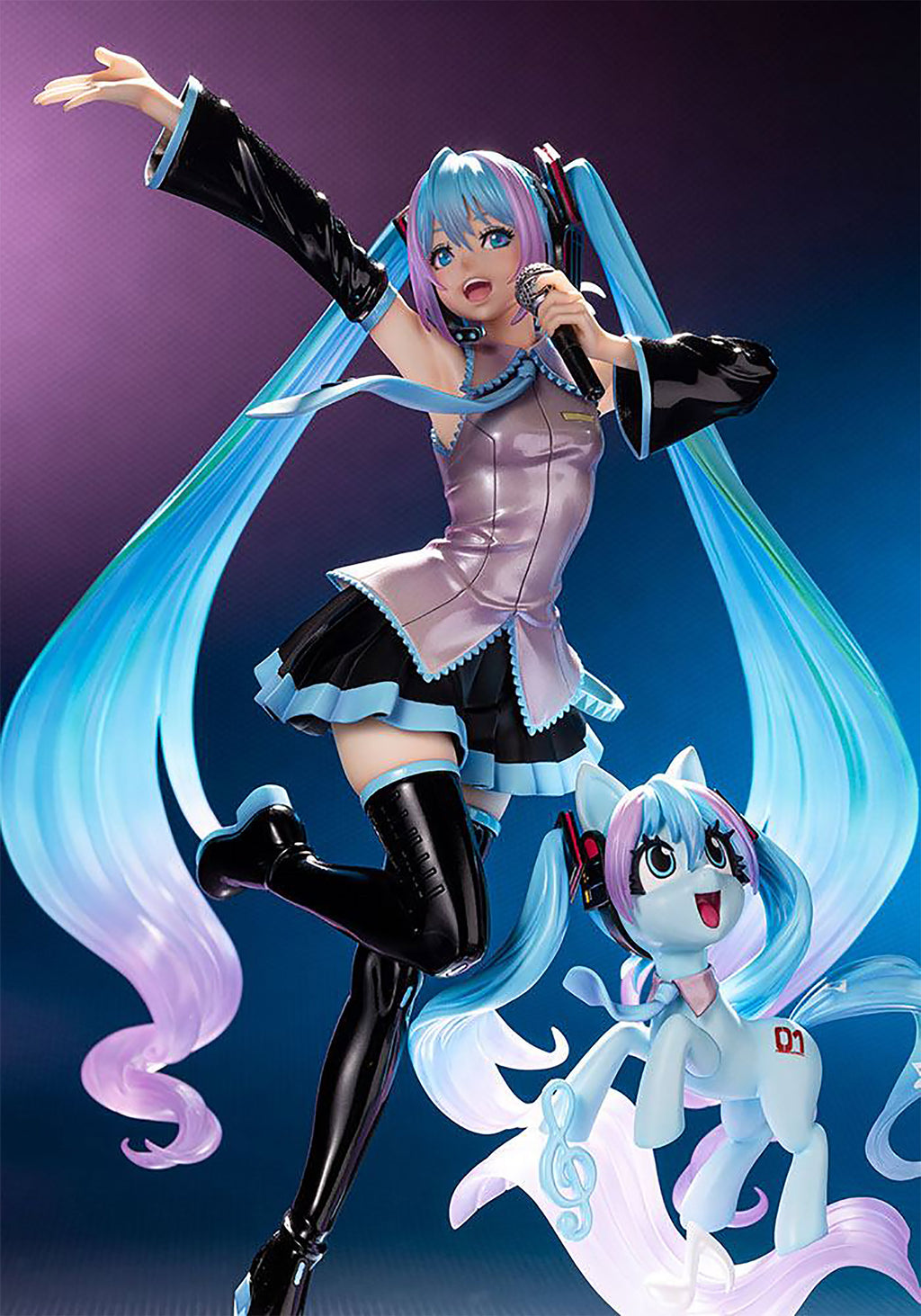 Produktbild My Little Pony och Hatsune Miku Figur Skala 1:7