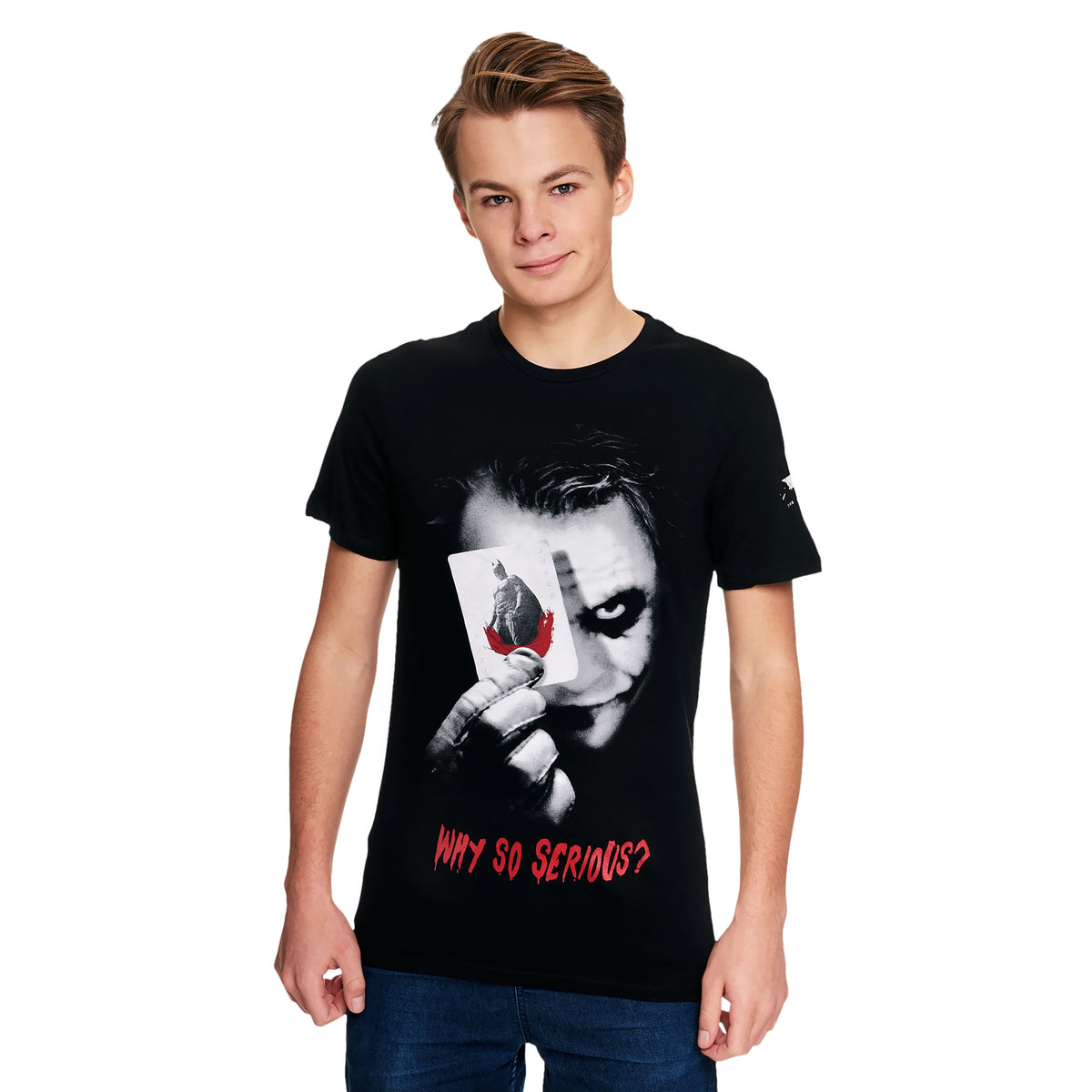 Produktbild The Dark Knight - Why So Serious T-Shirt svart