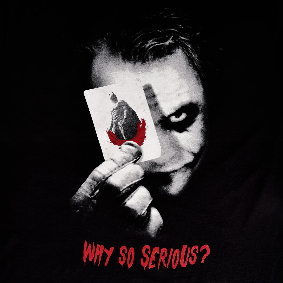 Produktbild The Dark Knight - Why So Serious T-Shirt svart