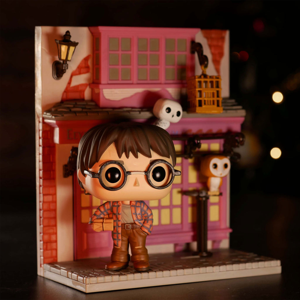 Produktbild Harry Potter och Eeylops Ugglebutik Funko Pop Figur med Diorama