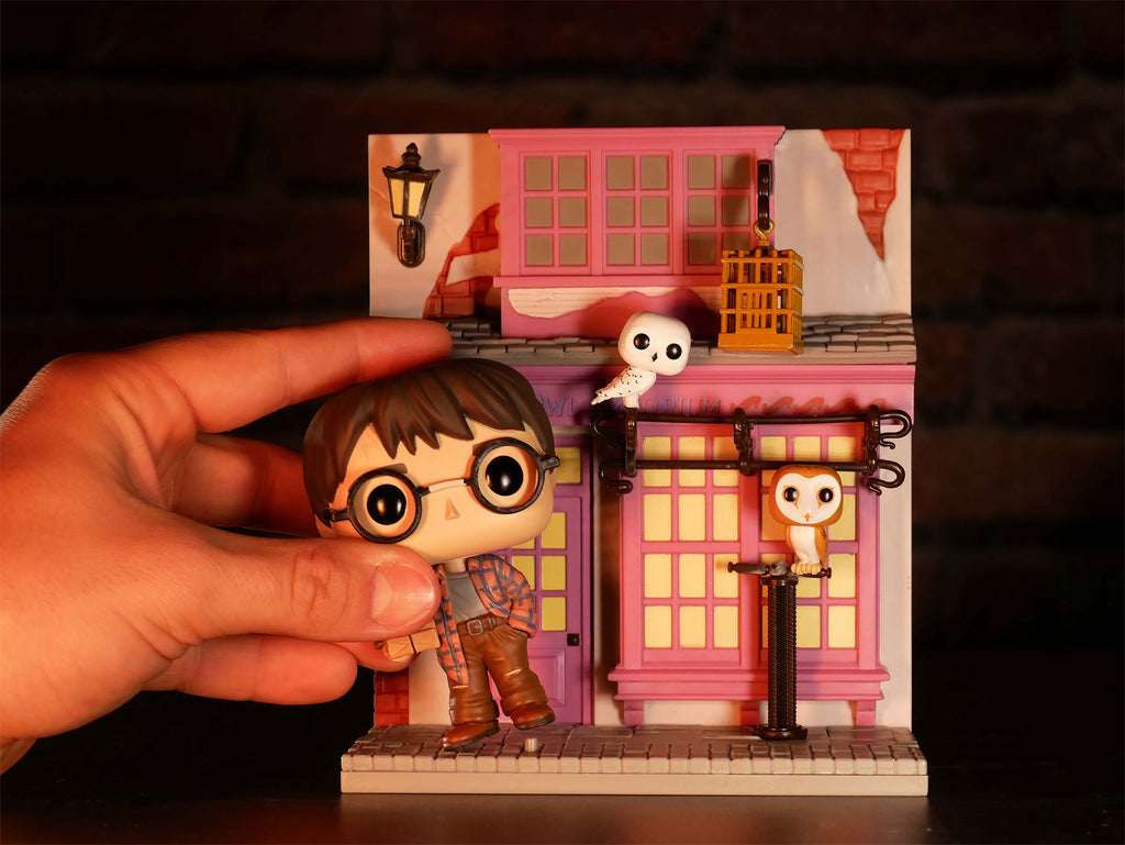Produktbild Harry Potter och Eeylops Ugglebutik Funko Pop Figur med Diorama