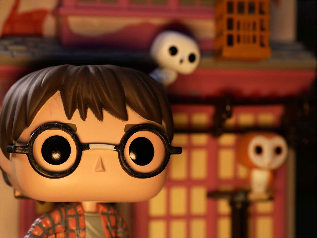 Produktbild Harry Potter och Eeylops Ugglebutik Funko Pop Figur med Diorama