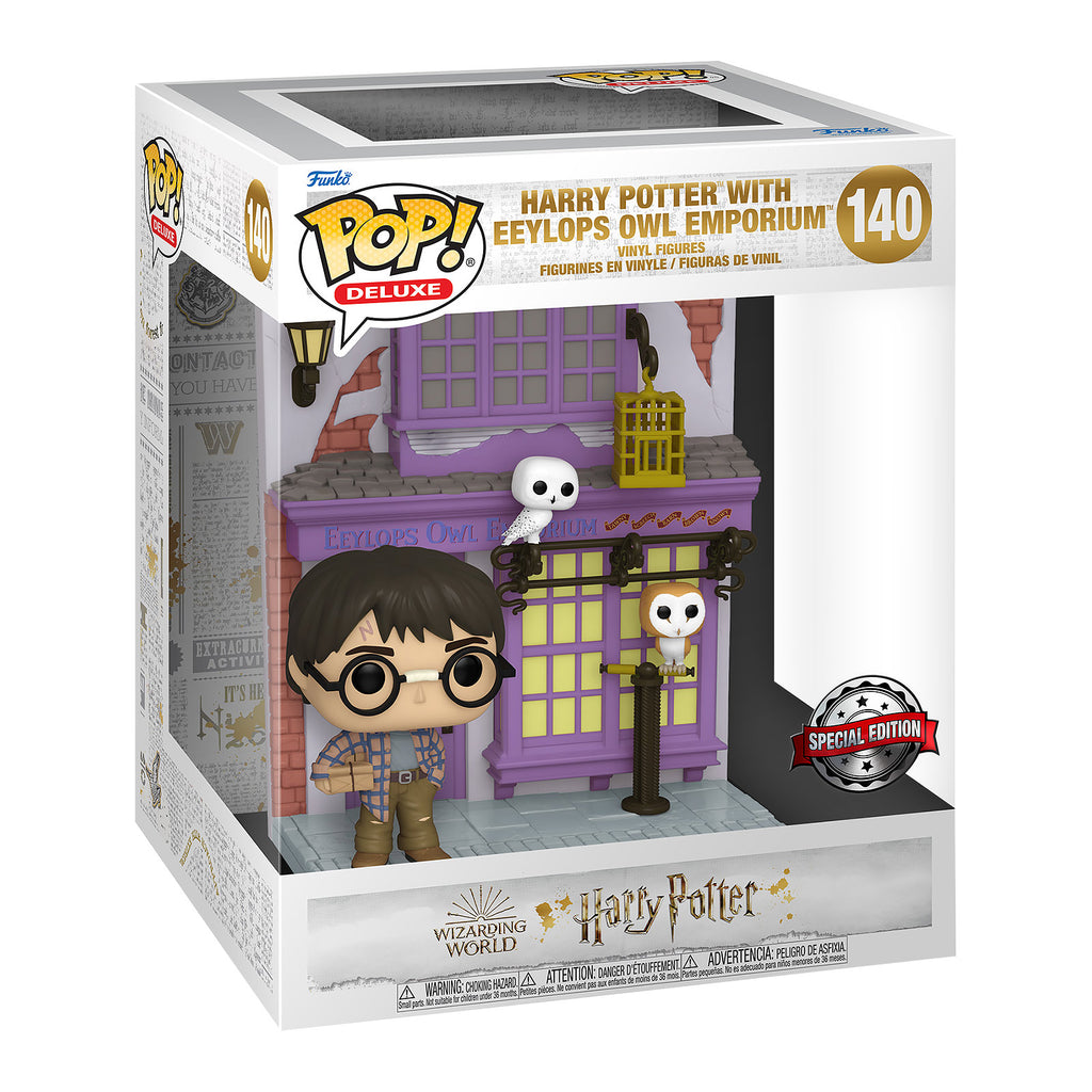 Produktbild Harry Potter och Eeylops Ugglebutik Funko Pop Figur med Diorama