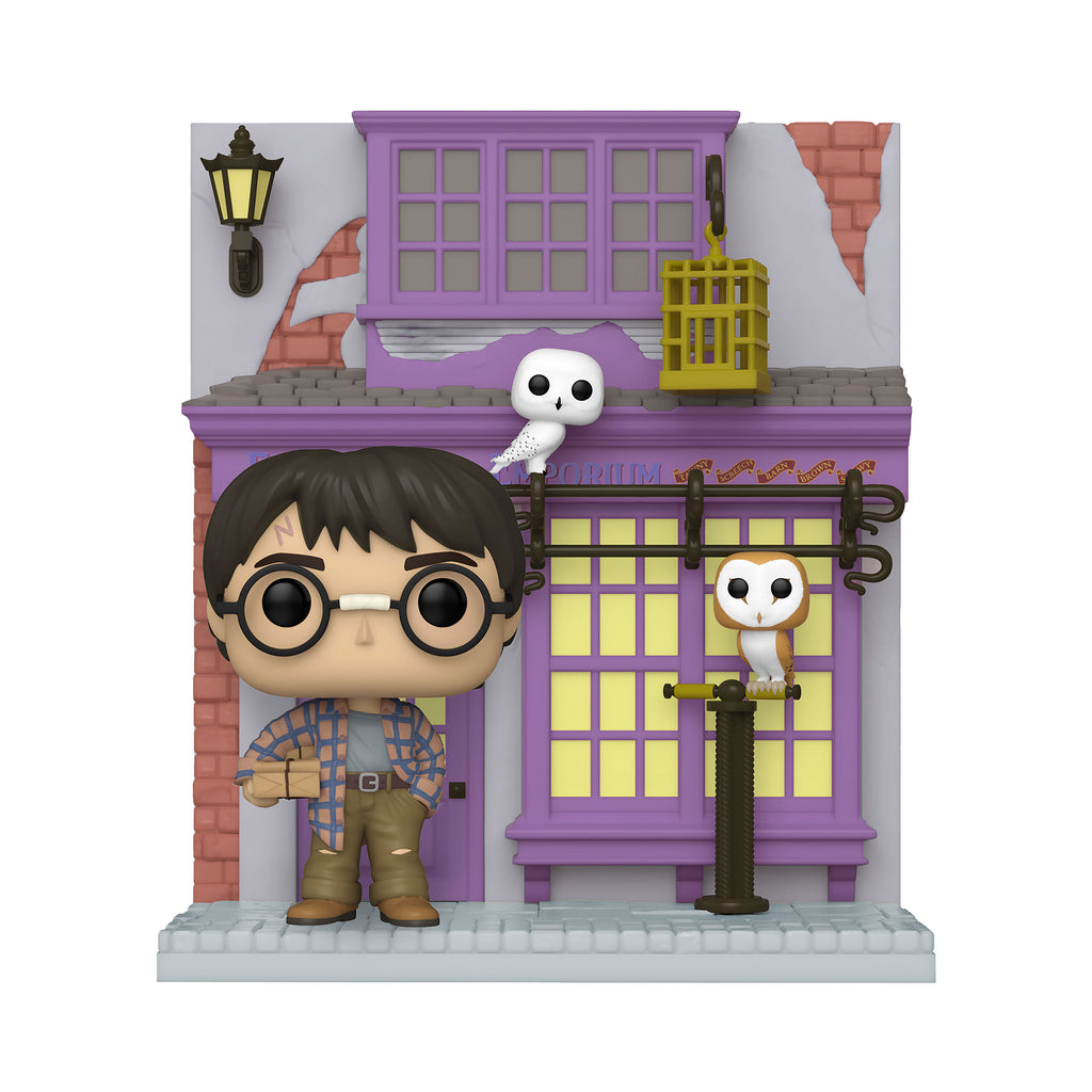Produktbild Harry Potter och Eeylops Ugglebutik Funko Pop Figur med Diorama