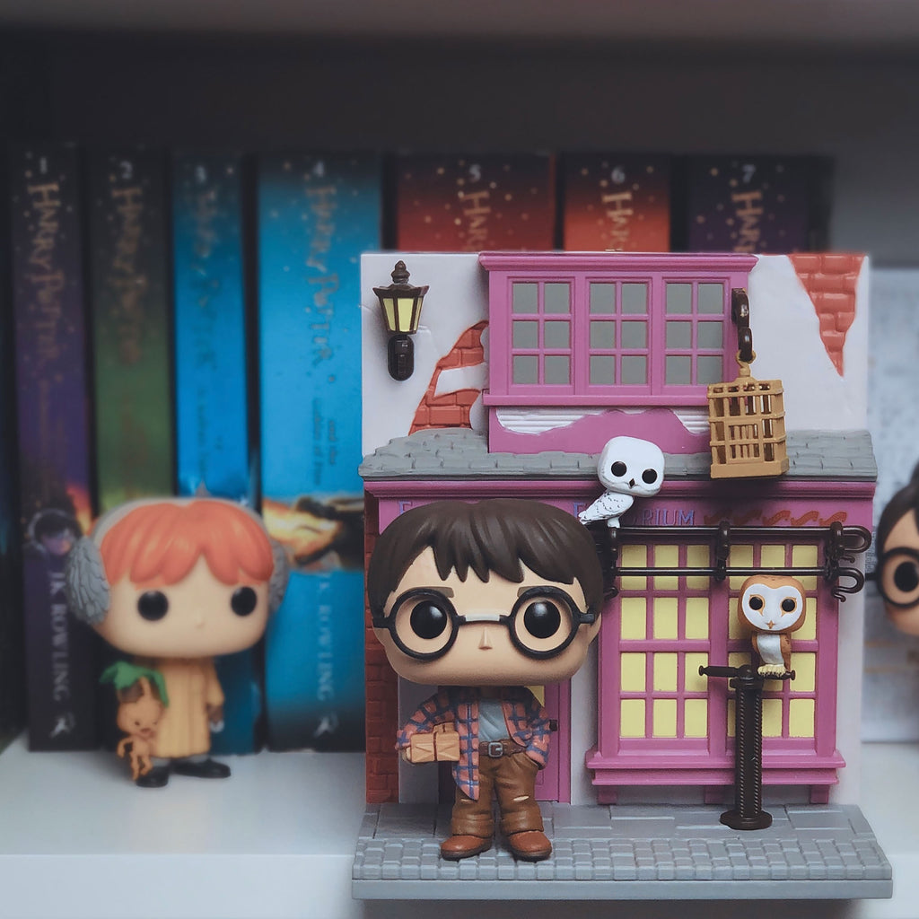 Produktbild Harry Potter och Eeylops Ugglebutik Funko Pop Figur med Diorama