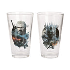Produktbild Witcher 3 - Geralt och Eredin Glas 2-set