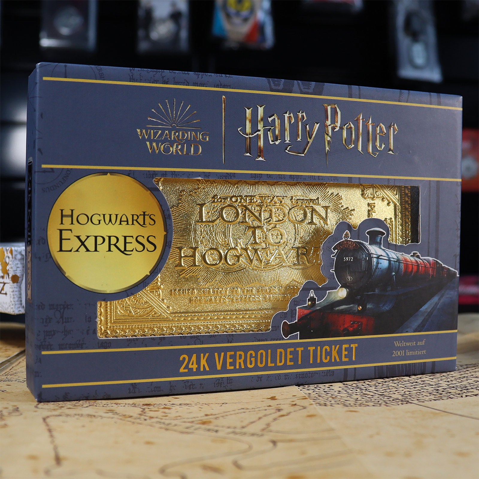 Produktbild Harry Potter - Hogwarts Express Biljett Replika Limited Edition