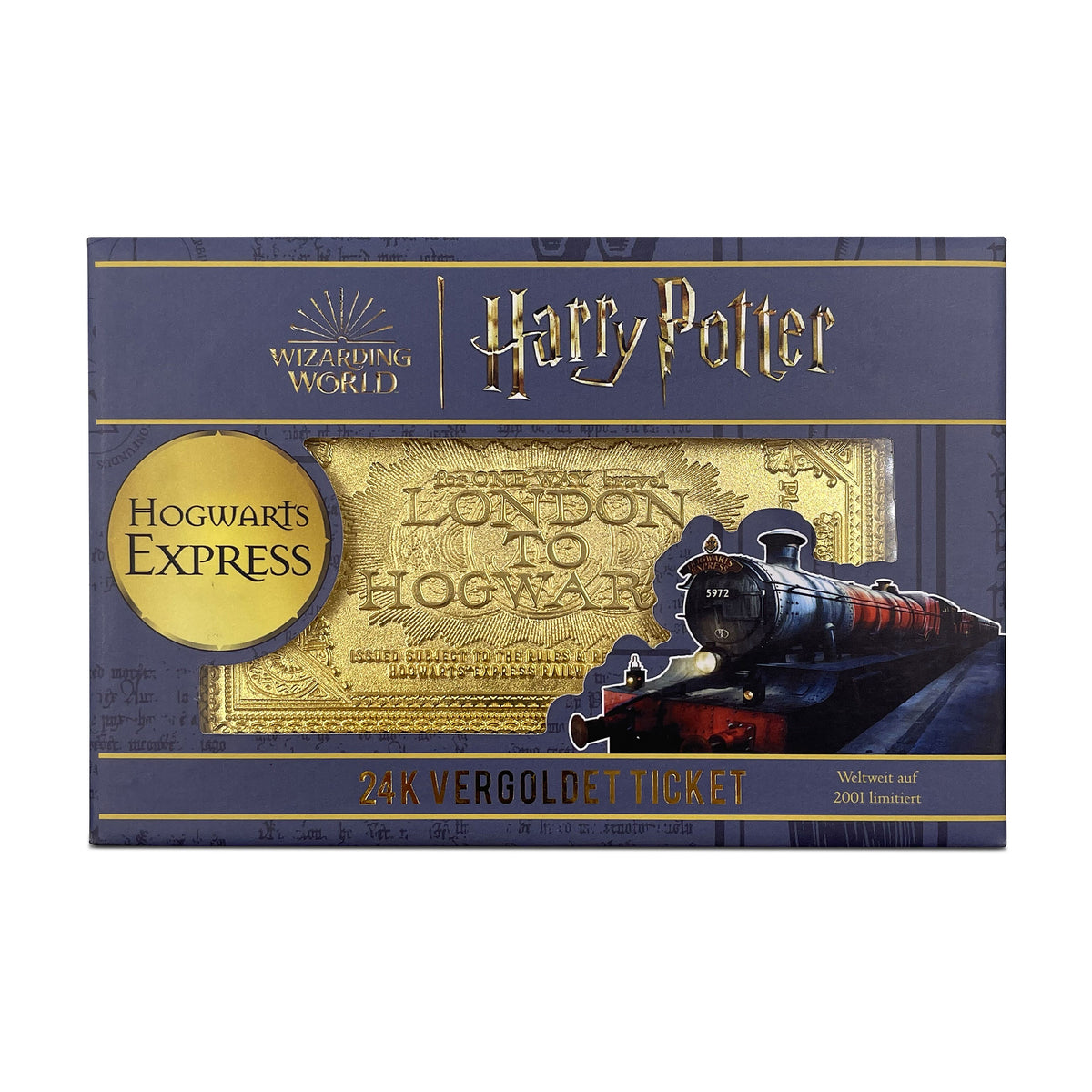 Produktbild Harry Potter - Hogwarts Express Biljett Replika Limited Edition