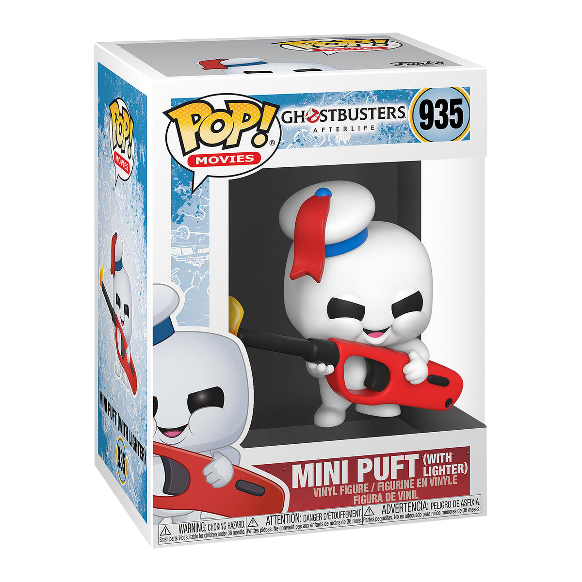 Produktbild Ghostbusters - Marshmallow Man med tändare Funko Pop Figur