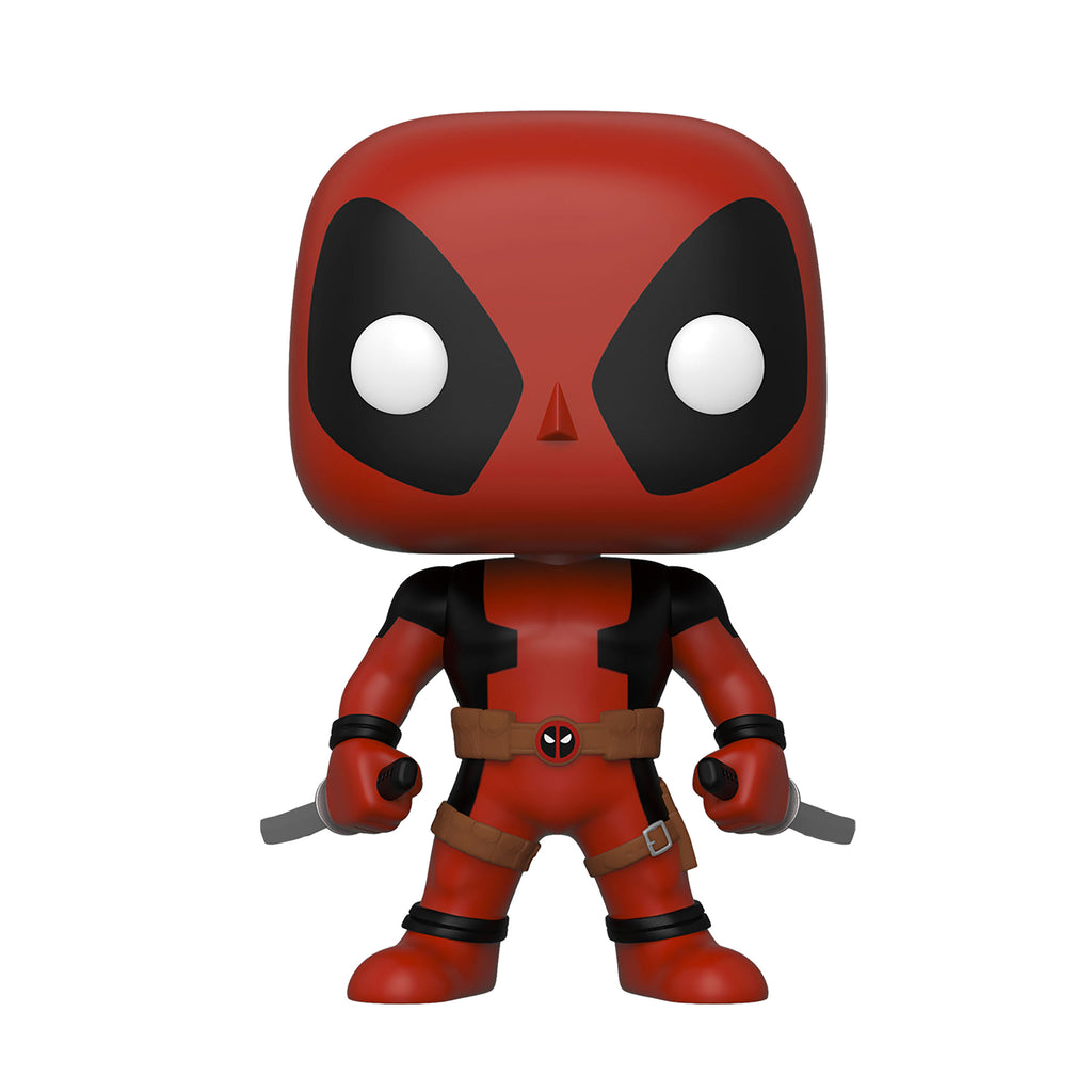 Produktbild Marvel - Deadpool med svärd Funko Pop figur med vickande huvud 23,5 cm