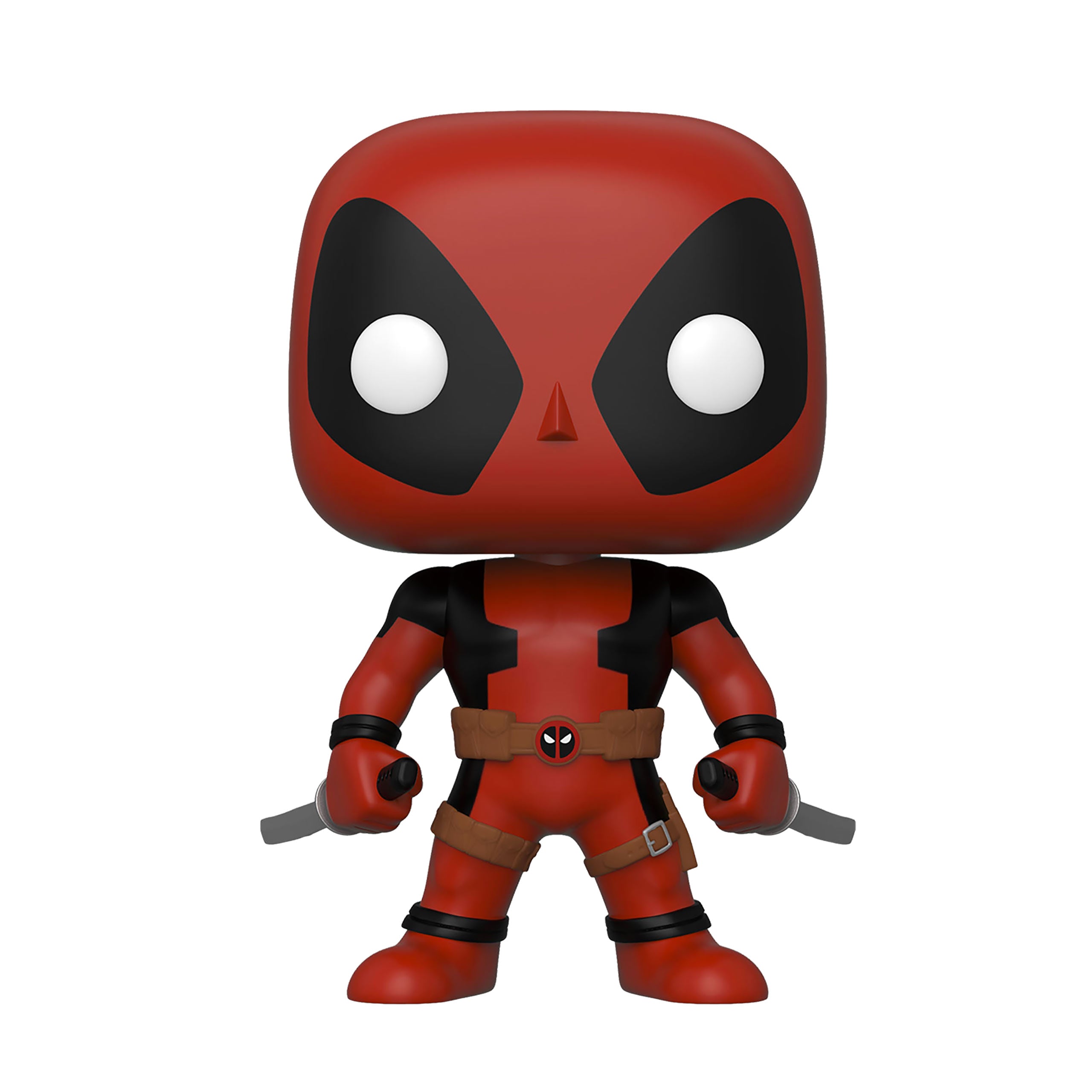 Produktbild Marvel - Deadpool med svärd Funko Pop figur med vickande huvud 23,5 cm