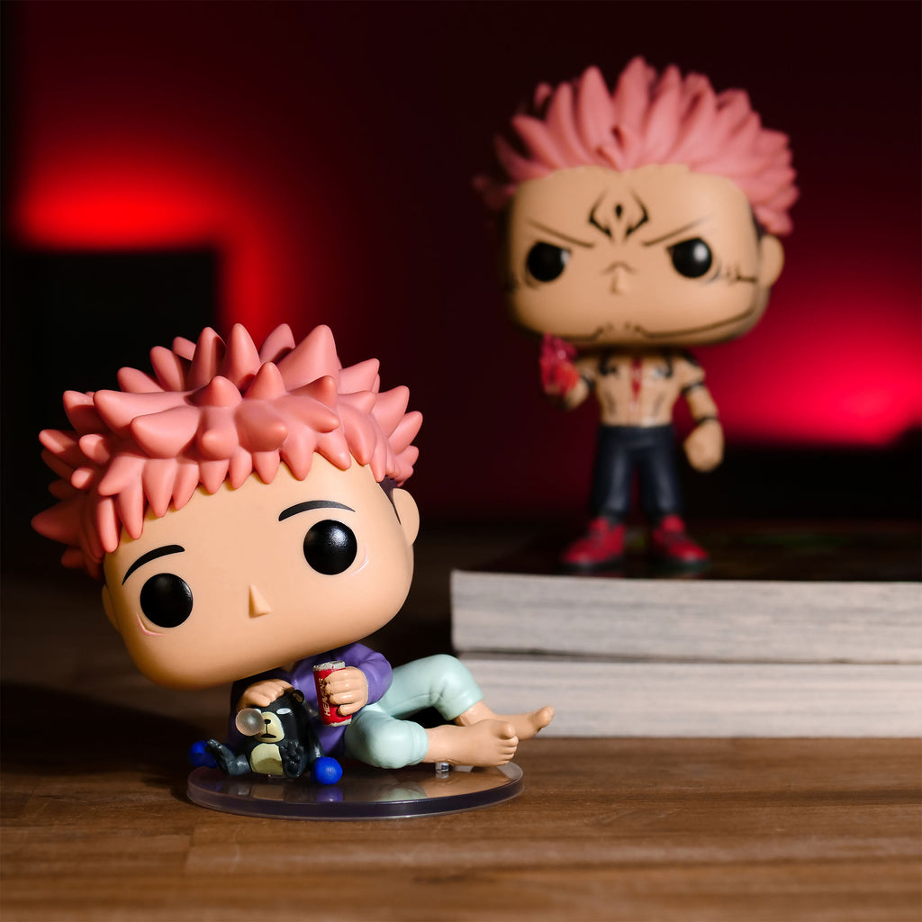 Produktbild Jujutsu Kaisen - Itadori med Tsukamoto Funko Pop Figur